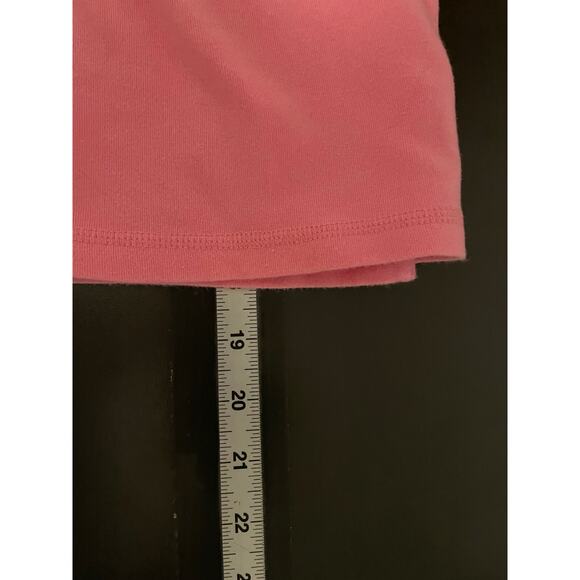 Vintage GAP Juniors Baby Tee XXL Pink Butterfly Embroidered Stretch Cropped 2003 - Picture 7 of 8